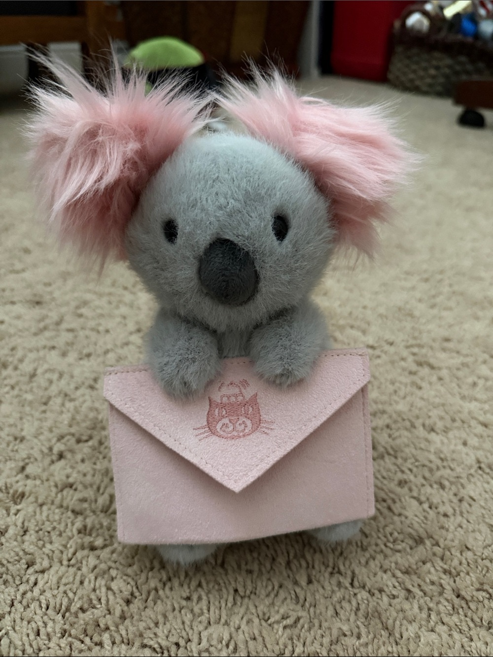 Jellycat Plush  Koala with Message- Small Pets Toy